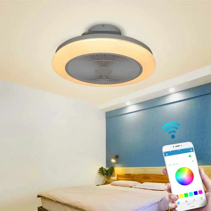 Remote Control Ceiling Fan With Lights