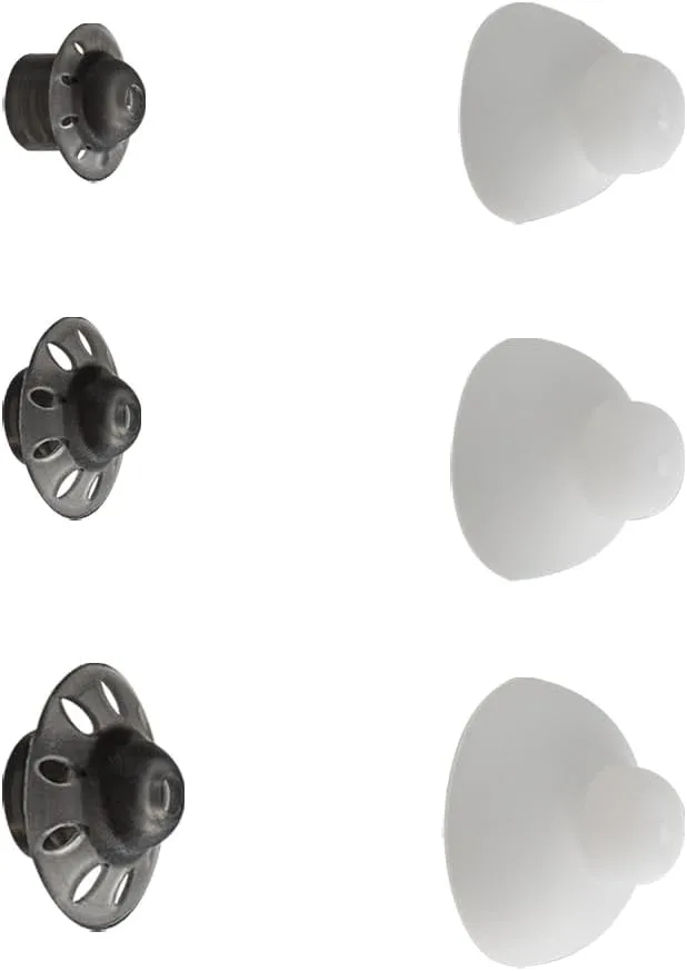 Replacement Earmold Earbud Earplug for Tubeless Covert FBI Police 3.5mm /1 Pin Listen Only Earpiece Headset