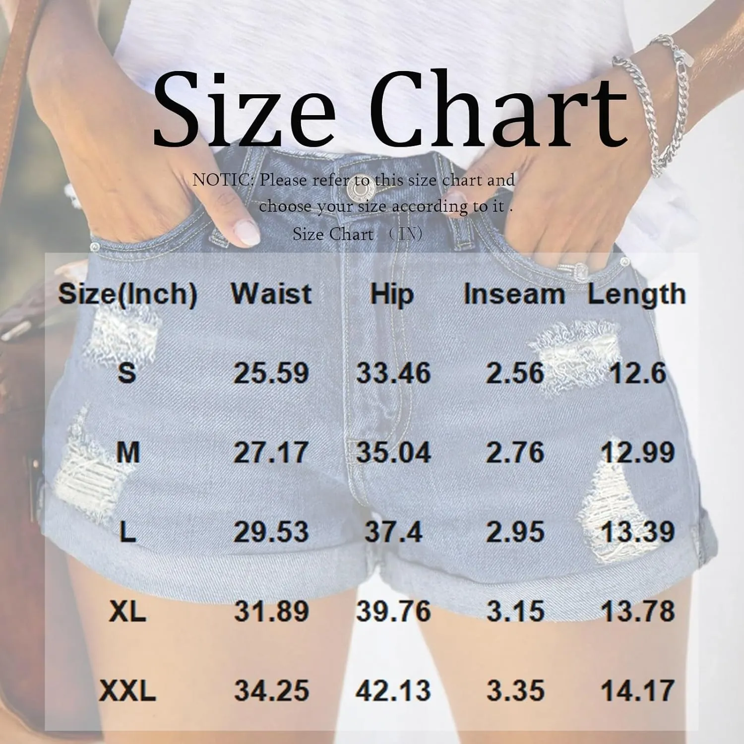 Ripped Jean Shorts Womens High Waisted Boxer Stretchy Denim Shorts Lounge Hot Trendy Jeans Jorts with Pockets