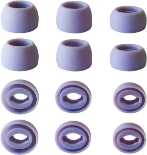 Silicone Ear Tips for Galaxy Buds Pro Replacement Earbuds Tips for Galaxy Buds Pro Earbuds 6 Pairs LMS Purple Silicone Ear Tips for Galaxy Buds Pro Replacement Earbuds Tips for Galaxy Buds Pro Earbuds 6 Pairs LMS Purple
