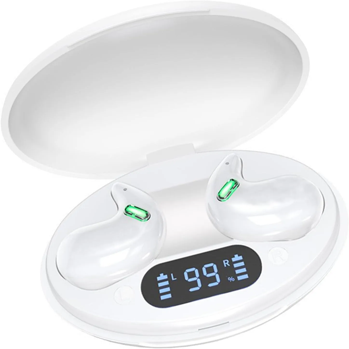 Sleep Earbuds Headphones for Sleeping Suitable for Games Sports Work Bluetooth 5.2 with Charging Box,Sleeping Headphones for Side Sleepers,Invisible Earbuds,Smaller and Lighter Ultra