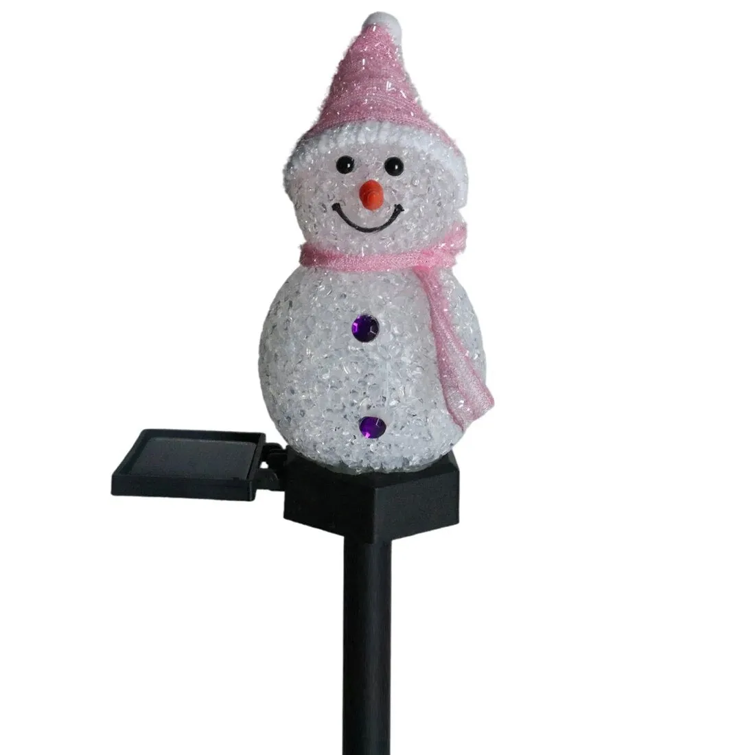 SnowLight Snowman Solar Christmas Lights Outdoor Decoration