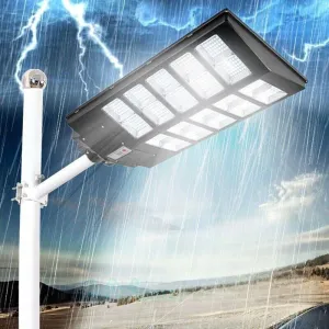 Solar-Powered Commercial Street Lights, 2000W, Motion Sensor, IP67