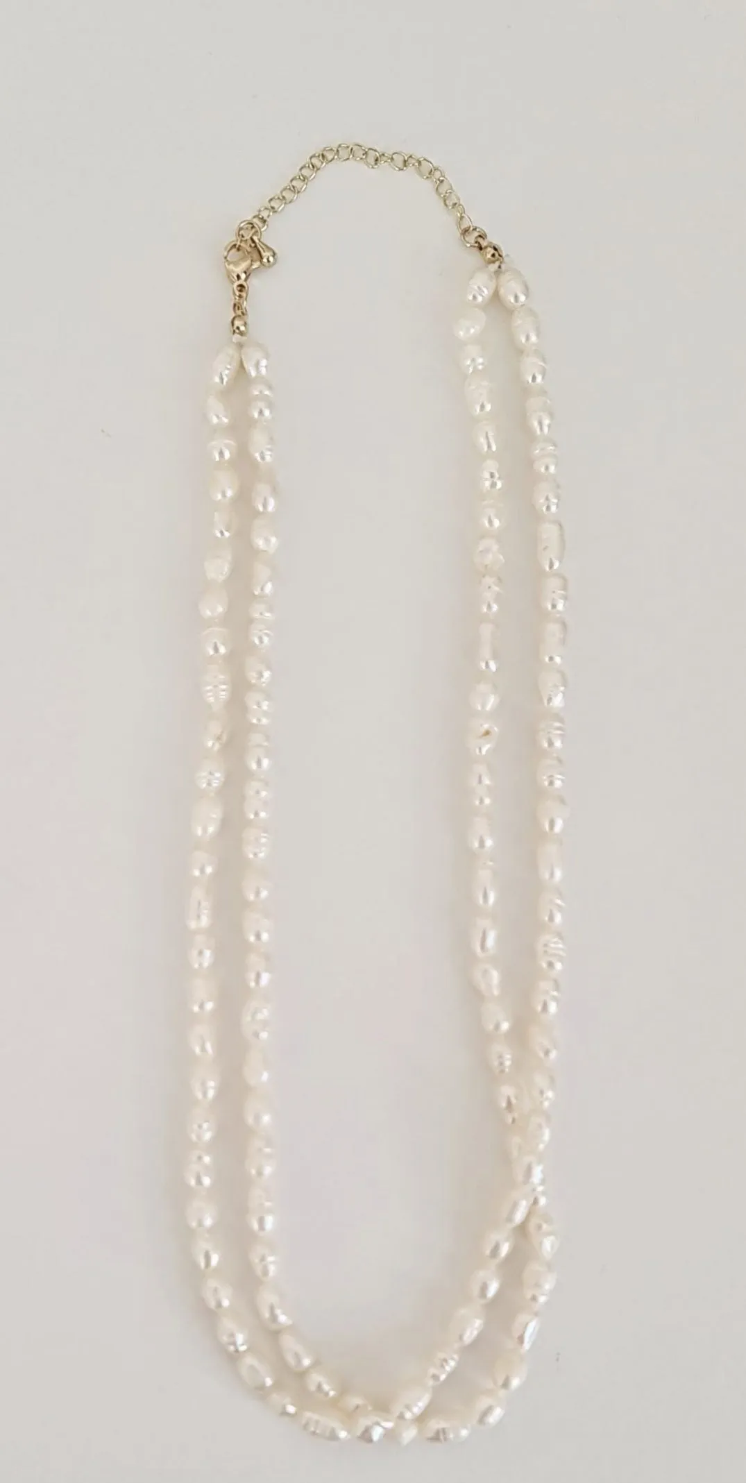 Some Double Freshwater Pearl Necklace 986