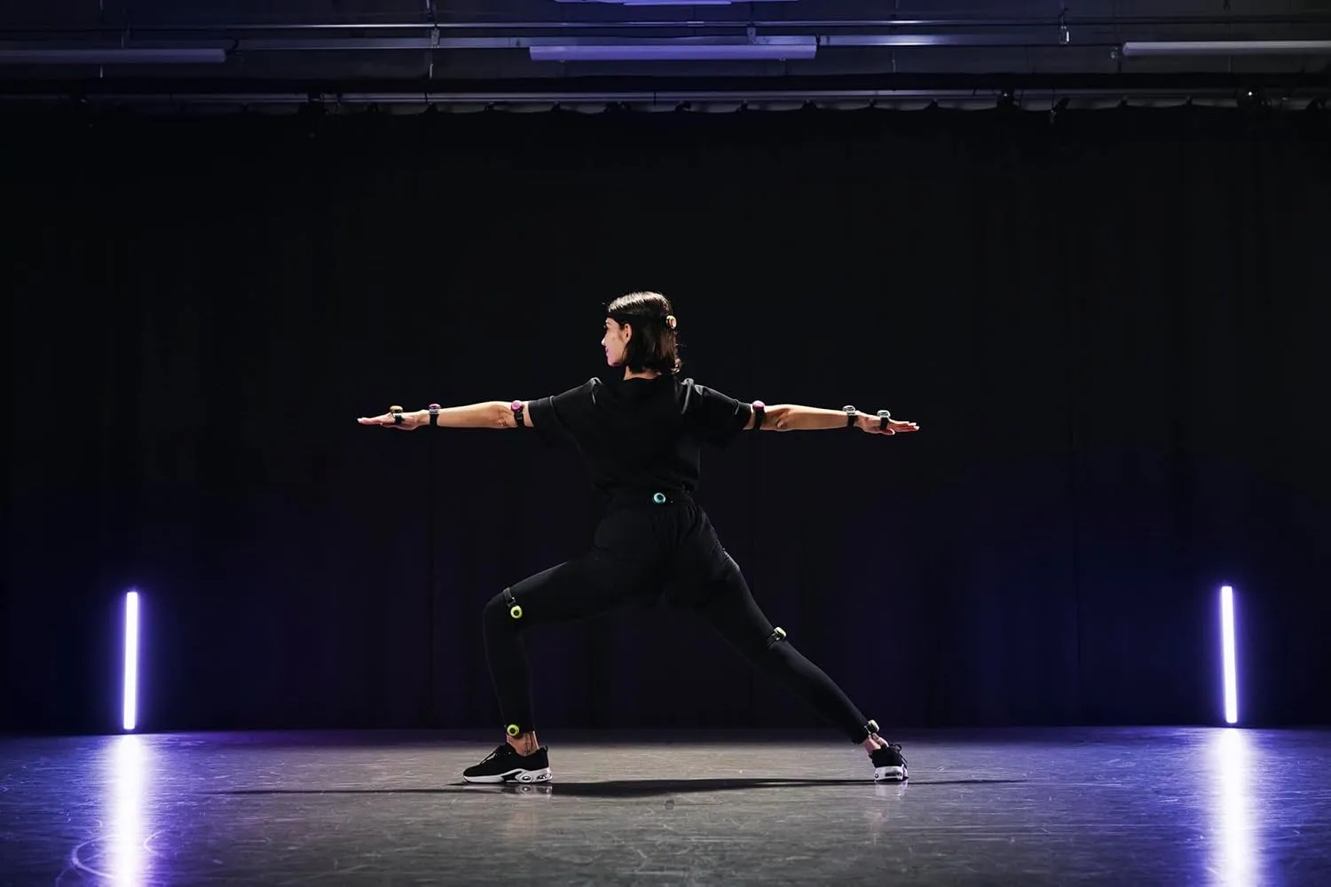 Sony mocopi 3D Mobile Motion Capture for VR and 3D Content Creation, Pro Kit Includes 2 Sets of mocopi Main Unit, 2 QM-PR1 receivers and 1 Pair of QM-PB1 Bands
