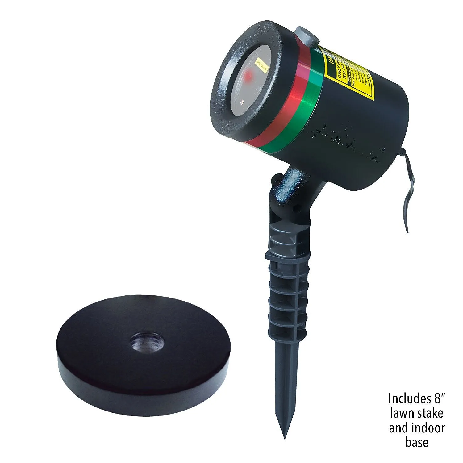 Static Laser Holiday Lights Star Projector