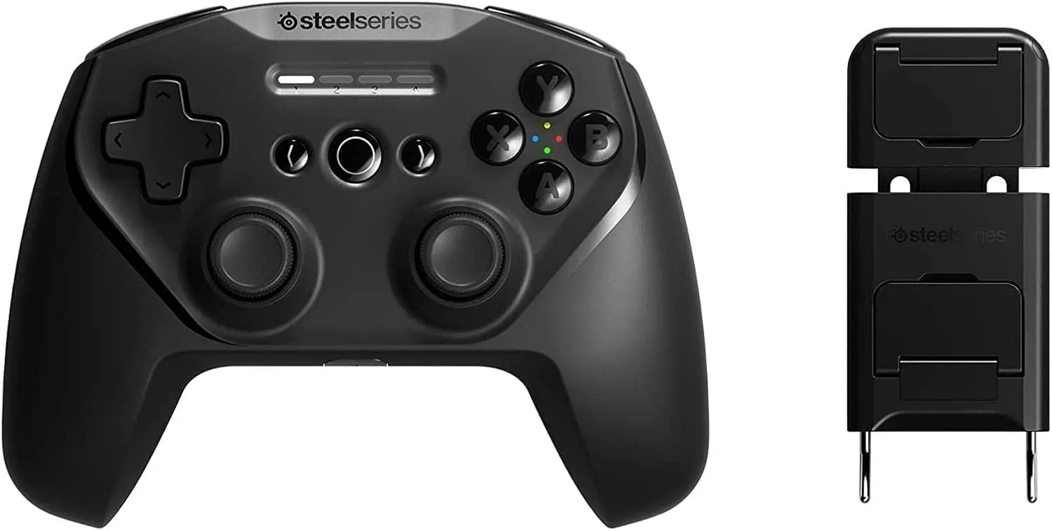 SteelSeries Stratus  Bluetooth Gaming controller for Android & Windows - Mobile - Hall Effect Sensors - Clickable L3/R3