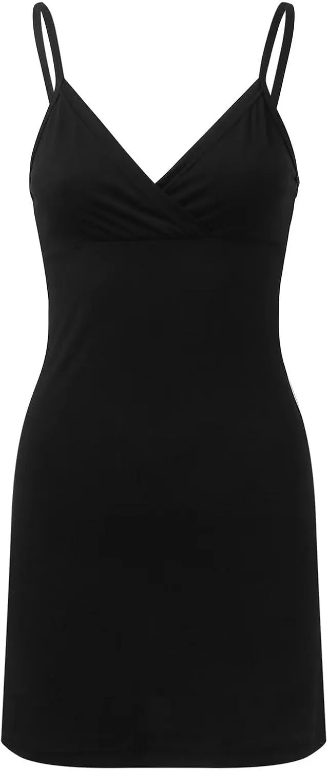 Summer Dresses for Women 2025 Boho Sexy Sleeveless Floral Print Tie Shoulder Cami Mini Dress A Line V-Neck Short Dresses