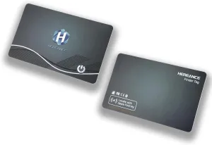 Thin Wallet Tracker Card - Smart Track Card, Works with Apple Find My App (iOS Only), Item Finder for Luggage Tag, Purse, Phone, Passports, IP67 Waterproof, 4 Years Long Lifetimes