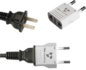 United States to Iceland Travel Power Adapter to Connect North American Electrical Plugs to Icelandic Outlets for Cell Phones, Tablets, eReaders, and More (6-Pack, White)