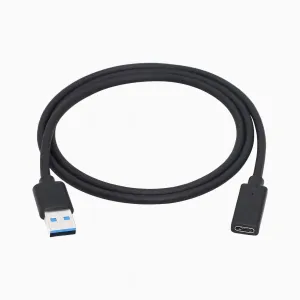 USB C to A extension cord.  39" (100cm)