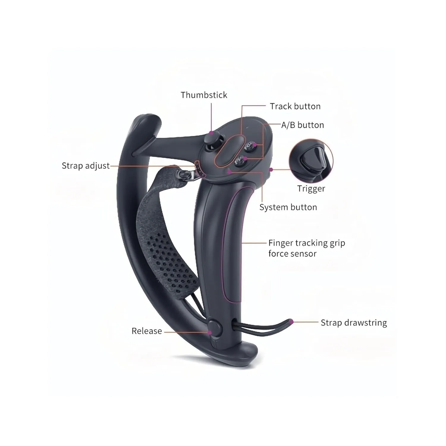 Valve Index Full VR Kit Headphone Base Station Controller Steam VR Game ControllerCompatible With HTC Vive/Vive Pro, Suitable For VR Enthusiasts And Specialized PC Game Players.(Headset add a pair)