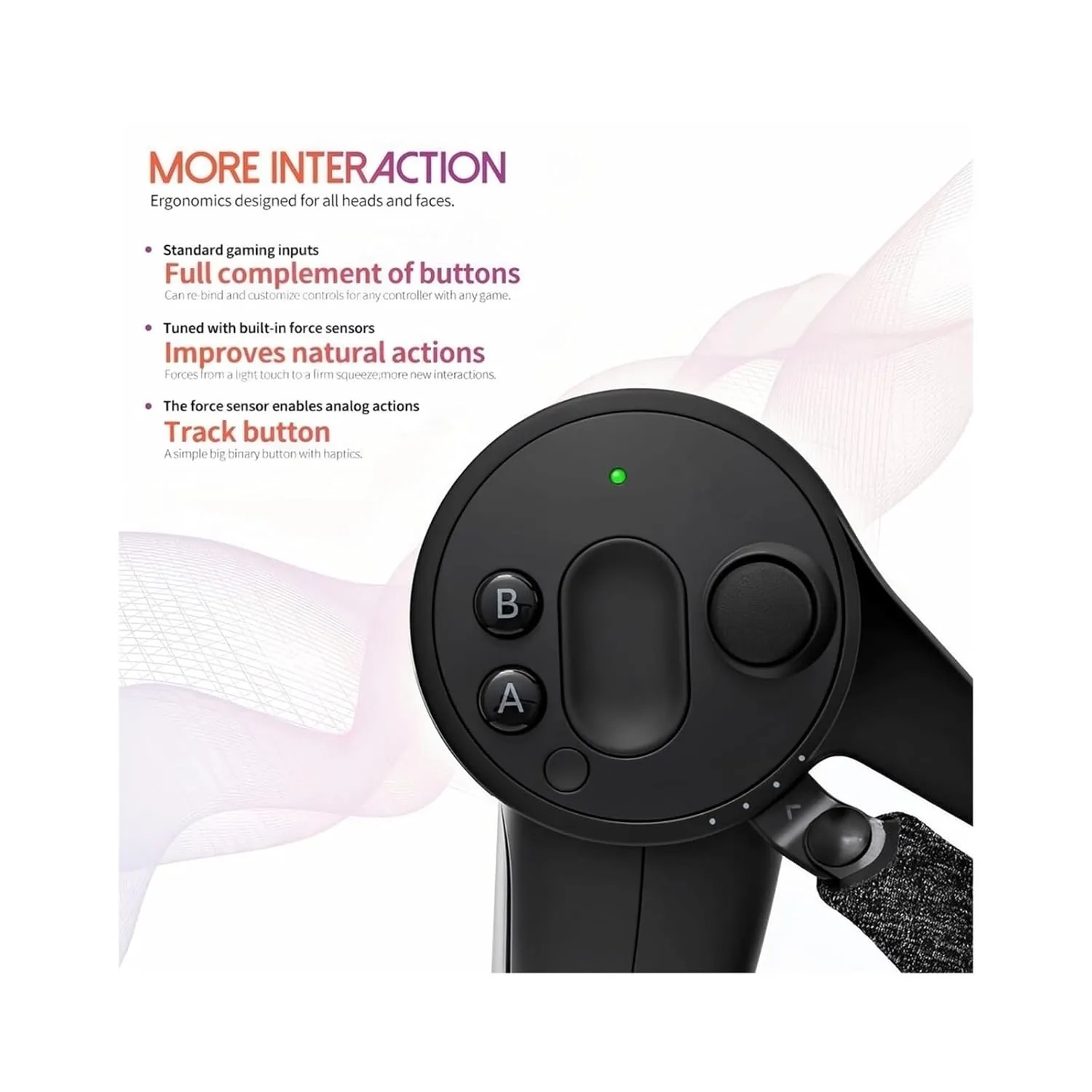 Valve Index Full VR Kit Headphone Base Station Controller Steam VR Game ControllerCompatible With HTC Vive/Vive Pro, Suitable For VR Enthusiasts And Specialized PC Game Players.(Headset add a pair)
