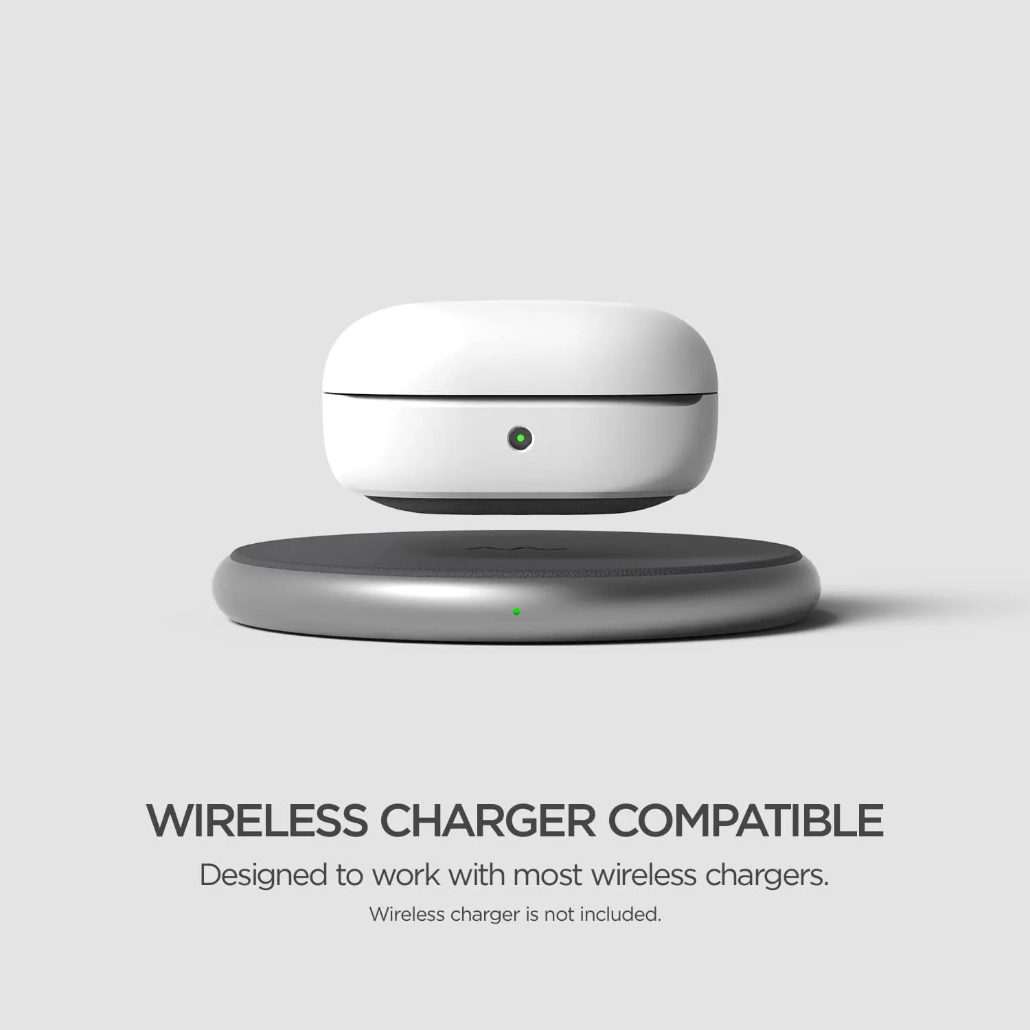 VRS Design Modern for Galaxy Buds FE (2023), Buds2 Pro Case (2022) / Galaxy Buds 2 Case (2021) / Galaxy Buds Pro Case (2021) / Buds Live Case (2020) (White)
