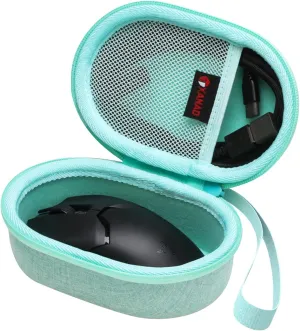 XANAD Mouse Case for Logitech/Razer/Apple/HP Mouses,for Logitech G502 / G305 / G502 Hero / G502 X Plus / G502 X/G PRO/G PRO X or Razer Deathadder V2 X / V2 Pro / V3 & Viper V2 Pro / V3 Mouse(Green)