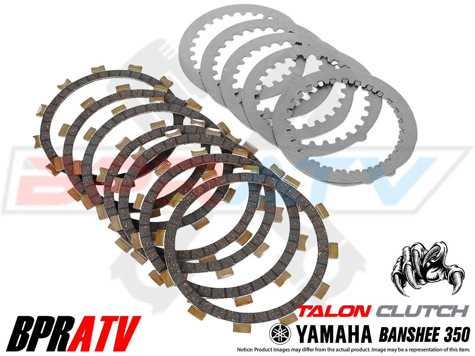 Yamaha Banshee Cub Super Cub Heavy Duty Steel Fibers Springs 8 Plate Clutch Kit