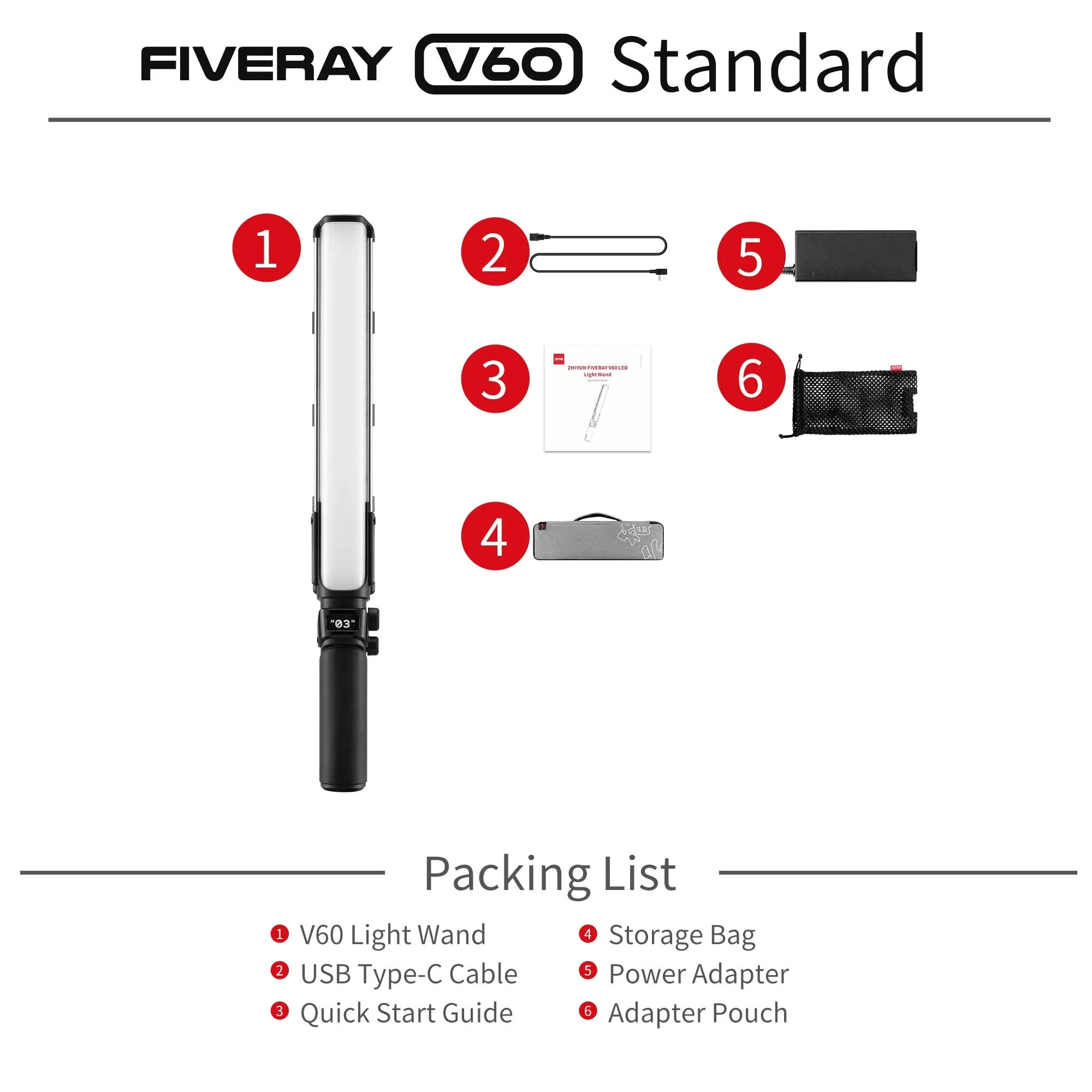 ZHIYUN LED Stick Lights
